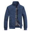 Men's Bomber Zipper Jacket Male Casual Streetwear