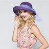 2019 Summer Bow Ribbon Sun Hat Panama Women's Cap Bonnet Beach Straw