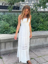 Maxi Dresses Party White Lace | Strapless White Maxi Dresses -