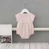 0 18M Newborn Baby Girls Rompers Sleeveless Dot Cotton Jumpsuits