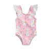 0 24M Baby Girls Swimwear Bunny Ruffles