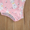 0 24M Baby Girls Swimwear Bunny Ruffles