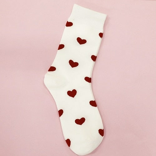 1 Pair Autumn and Winter Long Tube College Wind Female Socks Women