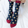 1 Pair Autumn and Winter Long Tube College Wind Female Socks Women