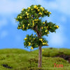 1 Pcs Mini Small Tree Garden Ornament Miniature Resin Tree Figurine