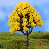 1 Pcs Mini Small Tree Garden Ornament Miniature Resin Tree Figurine