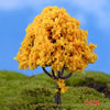 1 Pcs Mini Small Tree Garden Ornament Miniature Resin Tree Figurine