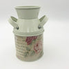 10Pcs/Lot D6XH10CM Metal Vase Craft Kettle Rose Pattern Vintage Party