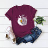 Plus Flower & Letter Graphic Tee