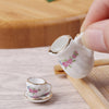 15Pcs 1:12 Scale Dish/Pot/Kettle European style Dollhouse Furniture