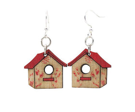 Bird House Blossom Earrings #185