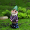 1Pcs Fairy Garden Tiny Gnomes Statue Mini Fairy Elves Miniature Resin