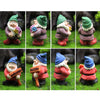 1Pcs Fairy Garden Tiny Gnomes Statue Mini Fairy Elves Miniature Resin