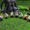 1Pcs Fairy Garden Tiny Gnomes Statue Mini Fairy Elves Miniature Resin