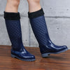 2018 New Women Rain Boots Lady Rain Water Shoes Ourdoor Rainboots