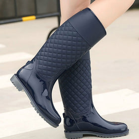 2018 New Women Rain Boots Lady Rain Water Shoes Ourdoor Rainboots