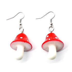 Sweet Mushroom Earrings