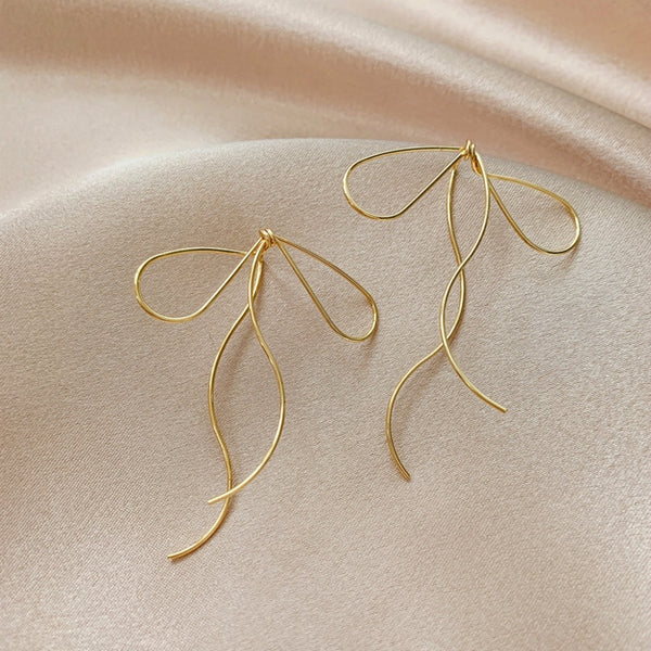 Elegant Bow Earrings