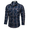 Men's Casual Long Sleeved Shirt Slim Fit