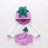 2020 New Cute Bebe Newborn Baby Boy Girl Clothes Long Sleeve Hoddies