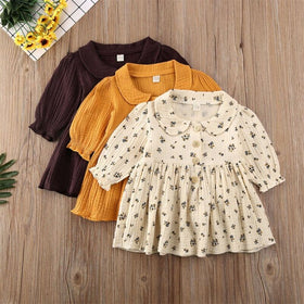 2020 New Spring Baby Girls Dresses Cute Princess Kids Toddler Infant