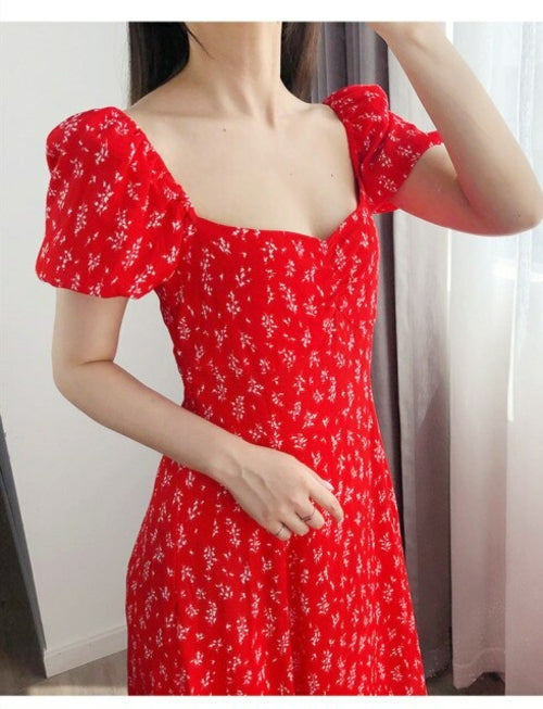 Rose Red Summer Dress