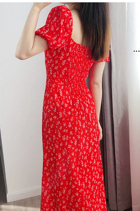 Rose Red Summer Dress