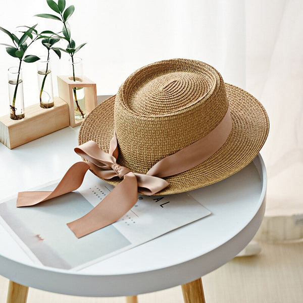 Summer Sun Hats Straw Hat Ribbon