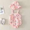 2020 Summer Baby Girl Rompers Newborn Baby Clothes Toddler Printed