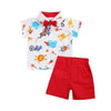 Baby Boys Clothes Sets Children Cartoon Bow