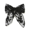 2020 Summer Vacation Lace Hair Clip Black White Bow Knot Hair