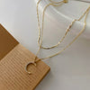 2020 Trend Elegant 14k Gold Plated Chain Chokers Delicate Star Pendant