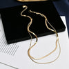 2020 Trend Elegant 14k Gold Plated Chain Chokers Delicate Star Pendant