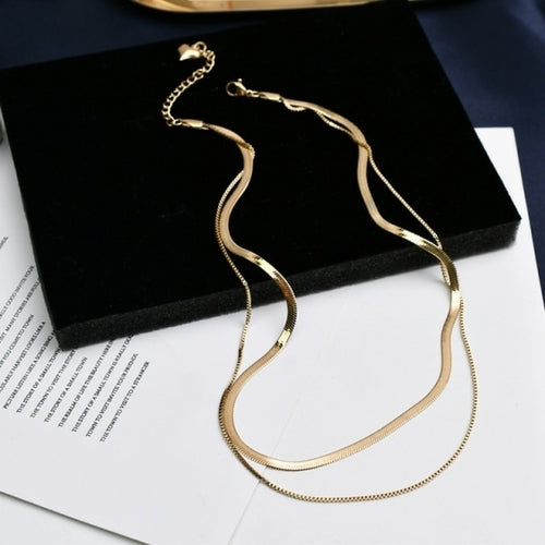 2020 Trend Elegant 14k Gold Plated Chain Chokers Delicate Star Pendant