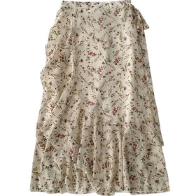 Floral Flowy Skirt