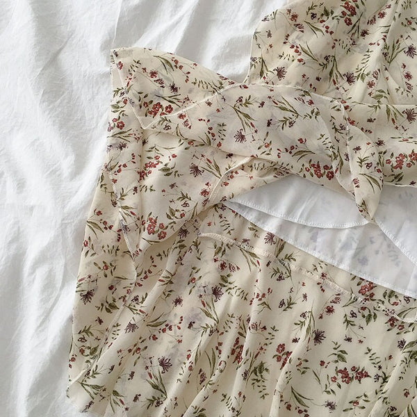 Floral Flowy Skirt
