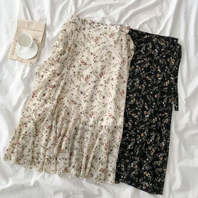 Floral Flowy Skirt