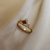 2021 Korean New Cute Small Temperament Ring Fashion Simple Opening