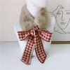 2021 New Autumn Winter Houndstooth Fashion Crochet Knitted Scarf