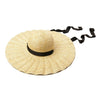 Large Brim Ribbon Straw Hat