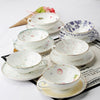 2021 New Luxury Coffee Cup with Plate British Tea Set with Flower