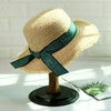 Raffia Straw Hats With Elegant Bow