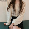 2021 Spring New Chic Korea Tops And Blouses Women Preppy Japan Style