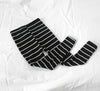 2021 Spring New Kids Striped Leggings Korean Style Children Basic