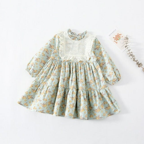 Baby Girls Floral Dress Cotton