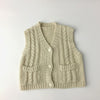Knitted Sleeveless Cute Vest