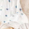 Sweet Blue Flowers Baby Girl Dress