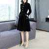 Hepburn Style Winter Dress