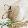 22/27/32CM Home Decoration flower Pot Seagrass Wicker Basket Wicker