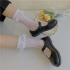 3 Colors.Women's Thin Lolita Princess Lace Socks.Vintage Ladies Girl's
